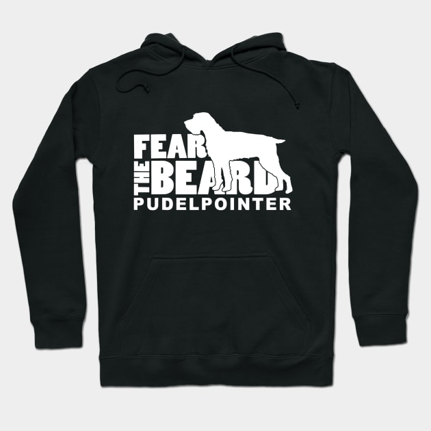 Fear the Beard - Pudelpointer Hunting Dog Hoodie by Kiwistore